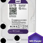 Disco rígido interno Western Digital WD Purple WD20PURZ 2TB roxo