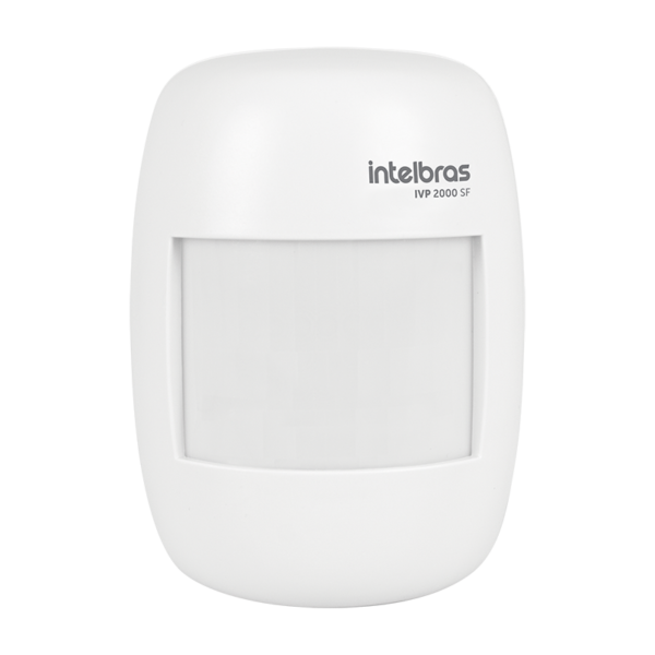 Sensor Para Alarme Infravermelho Ivp 2000 Sem Fio Intelbras + Bateria 9V