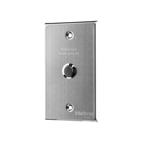 Botão Acionador de Abertura Inox Embutir 4x2 Intelbras BT 5000 IN - Image 3