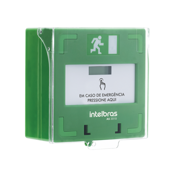 Acionador De Emergência Rearmável Intelbras As 2010 Abs Full - Image 2