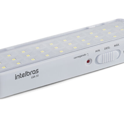 Luminária De Emergência Led Intelbras Lde 30l Autônoma