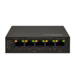 SWITCH 5 PORTAS FAST ETHERNET COM 4 PORTAS POE+ SF 500 HI-POE