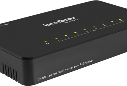 Switch Intelbras Sf 800 Q+ Ethernet 08pts 10/100 Q Internet