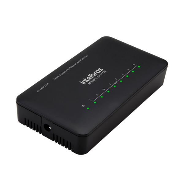 Switch 8 Portas Fast Ethernet Vlan Ultra Fix SF 800 VLAN ULTRA Intelbras