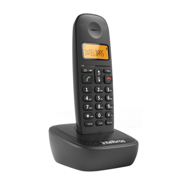Telefone Sem Fio Digital Intelbras TS 2510 Preto Bivolt - Image 2