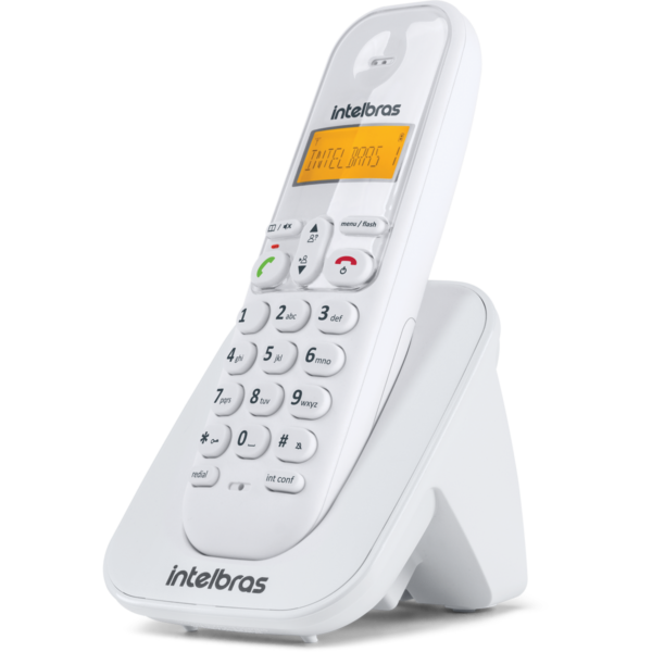 Telefone Sem Fio Digital Intelbras TS 3110 Branco Bivolt