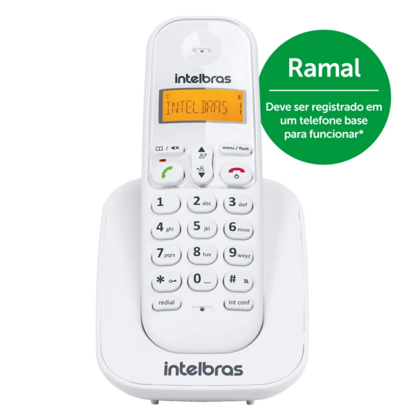 Ramal Sem Fio Digital Ts 3111 Intelbras P/ Telefone BC