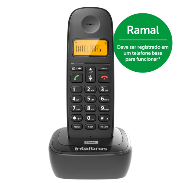 Ramal Sem Fio Digital Ts 2511 Intelbras P/ Telefone