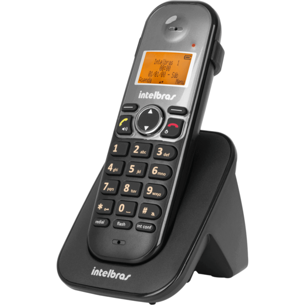 Ramal Sem Fio Digital Ts 5121 Intelbras P/ Telefone Preto Bivolt - Image 3
