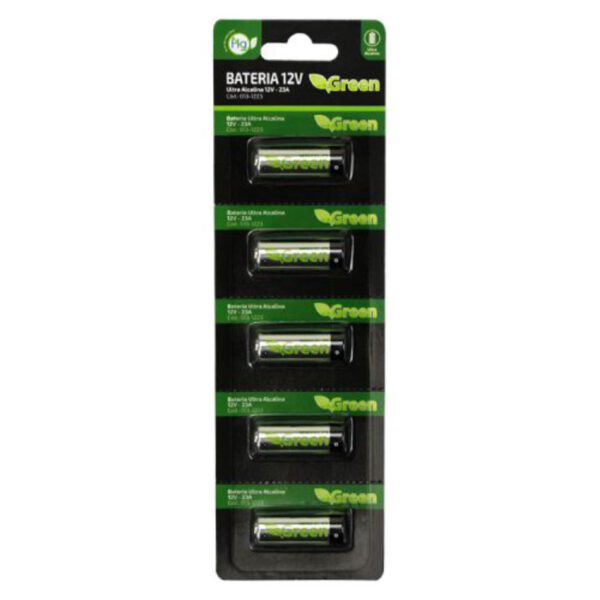 Bateria Pilha 12v 23a Ultra Alcalina 6LR61 Green Unitário