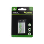 Bateria 9v Ultra Alcalina 6lr61 - Green