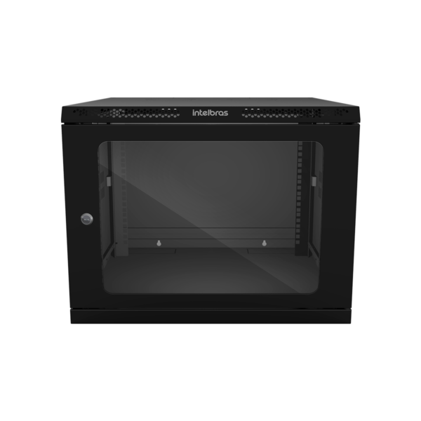 Mini Rack Intelbras 19 Desmontável Mrd 857 De Parede 8u