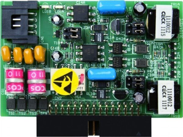 Placa 2 Troncos Analógicos Impacta 16/40/68i Intelbras