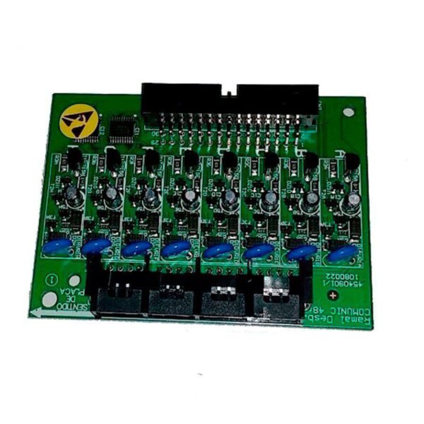 Placa 8 Ramais Desbalanceada Para Comunic 16 E Comunic 48