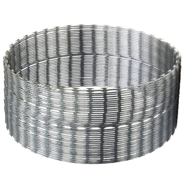 Cerca Concertina Ouriço 30cm Muro arrame Farpado - Image 2