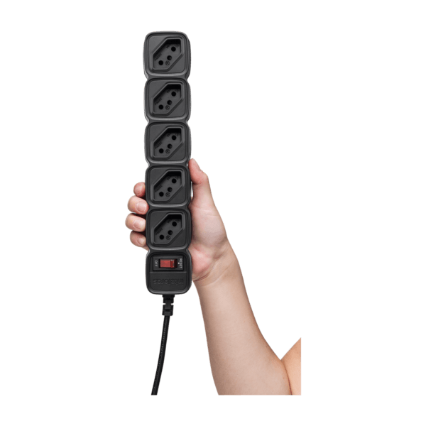 Protetor Eletrônico Intelbras Epe 205+ Com 5 Tomadas