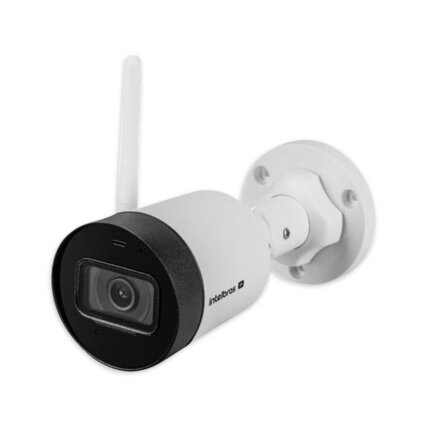 Câmera Ip Wi-fi Bullet Intelbras Vip 1230w C/ Microfone E Entrada Sd