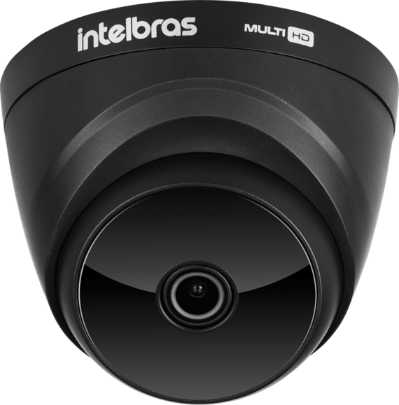 Câmera Dome Multi Hd C/infra - Full Hd - Vhd 1220 Black Intelbras