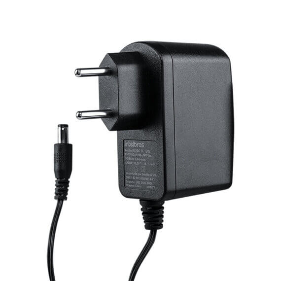 Fonte Intelbras 12,8v 2a Ef 1202 Para Dvr E Câmera