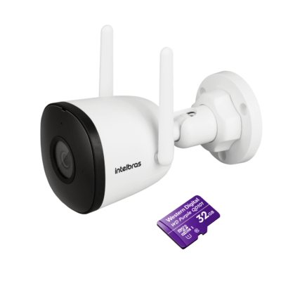 CAMERA DE VIDEO WI-FI FULL HD IM5 SC C/ MICROSD 32GB - MIBO SMART
