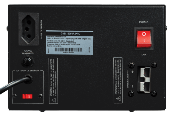 Nobreak Senoidal Gnb 1500va Pro Bivolt - Intelbras - Image 2