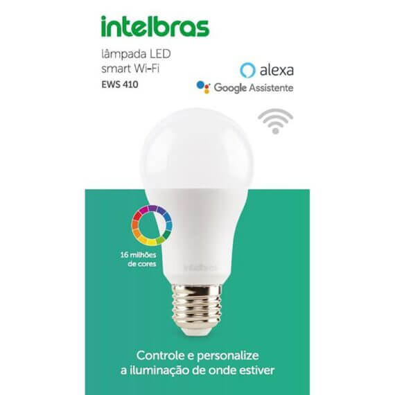 Lâmpada Led Wi-fi Smart Alexa Google Ews 410 Intelbras - Image 2