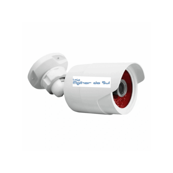 Câmera Falsa Bullet Infravermelho Bivolt Com Led