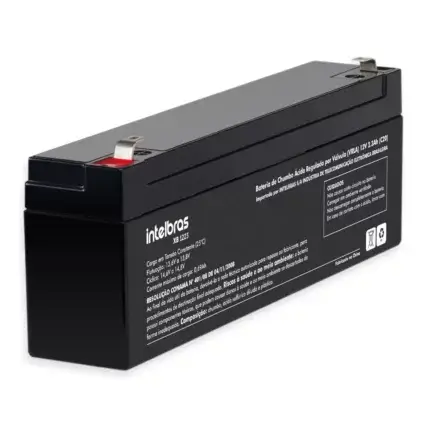 BATERIA VRLA 12V 2,3AH XB 1223 - Intelbras