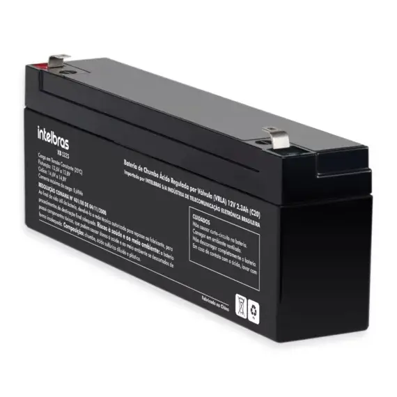 BATERIA VRLA 12V 2,3AH XB 1223 - Intelbras - Imagem 3
