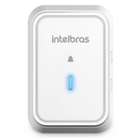 Campainha Sem Fio Com Bateria Cib 101 Branco Intelbras - Image 2
