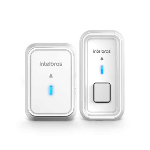 Campainha Sem Fio Com Bateria Cib 101 Branco Intelbras - Image 4