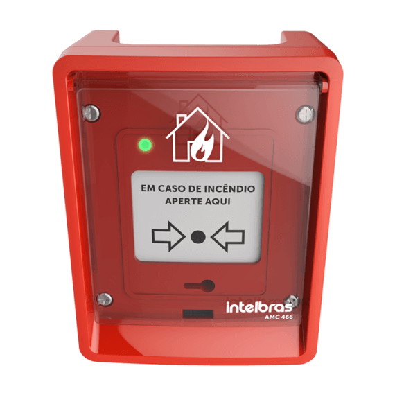 ACIONADOR MANUAL S/ SIRENE CONVENCIONAL IP66 - AMC 466