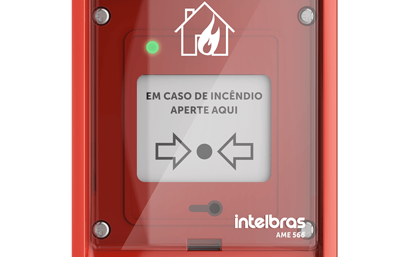 ACIONADOR MANUAL S/ SIRENE ENDERECAVEL IP66 - AME 566