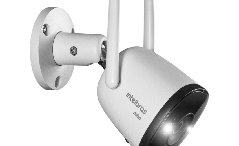 Câmera Externa Wifi Im5 Colorida A Noite C/ Sirene Intelbras