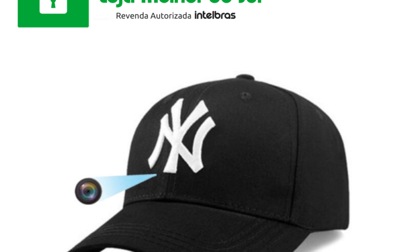 Boné espião 1080 P Full HD Sem Fio WiFi