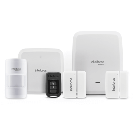 Kit Central De Alarme Amt 8000 Sem Fio