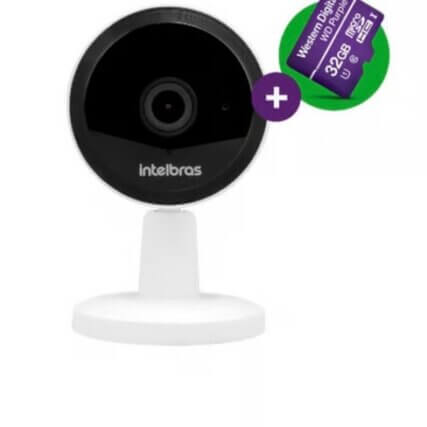 Câmera Inteligente Intelbras Imx1 Branca Com 32gb