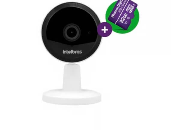 Câmera Inteligente Intelbras Imx1 Branca Com 32gb