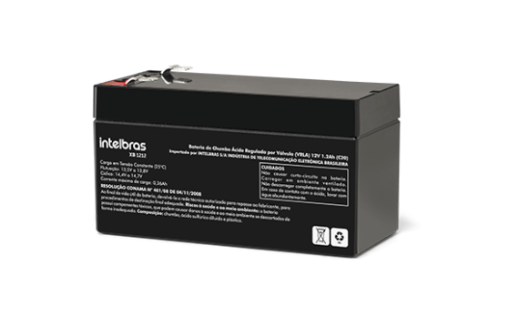 BATERIA CHUMBO VRLA 12V 1,2AH XB1212 - CIC06L PARA CENTRAL DE INCENDIO