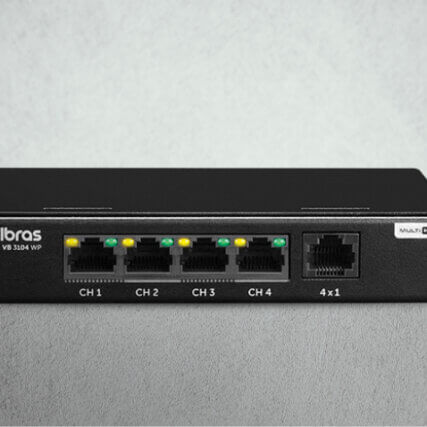 POWER BALUN DE 4 CANAIS - VB 3104 WP