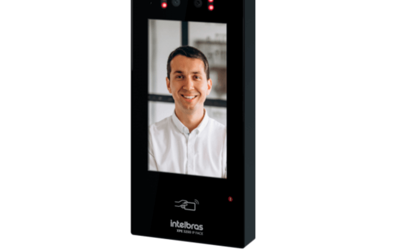 Porteiro Eletronico Ip Facial Xpe 3200 Ip Face Intelbras