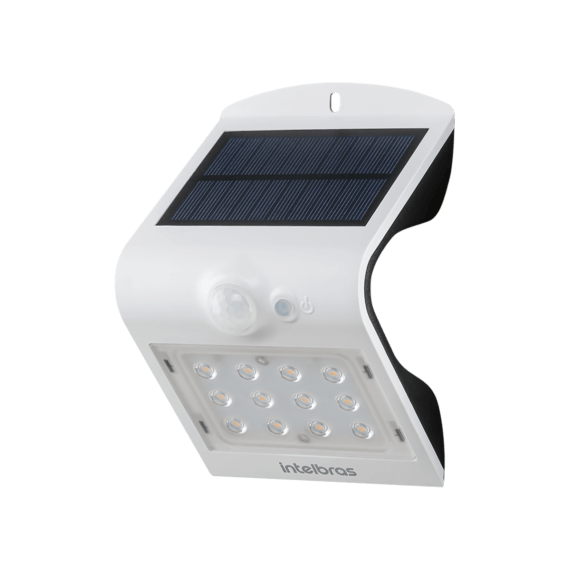ASI 220 - Luz Amarela Arandela solar integrada INTELBRAS