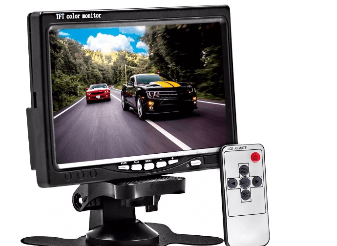 tela monitor hd 7 polegadas portátil- HZ-7001HD Haiz