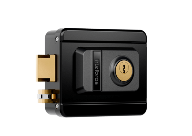 Fechadura Elétrica Intelbras Fx 500 Preta