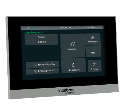 Terminal de vídeo IP universal com Wi-Fi - TVIP 3000 WIFI
