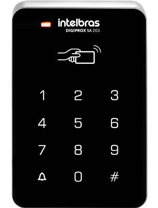 Controlador de acesso 125kHz - Digiprox SA 203