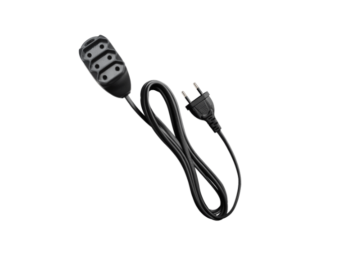 Extensão elétrica 2 pinos 5 metros Intelbras EXT 2005 PT