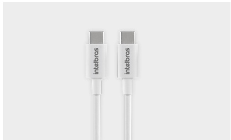 Cabo USB-C para USB-C - Intelbras EUCC 12P - Imagem 3