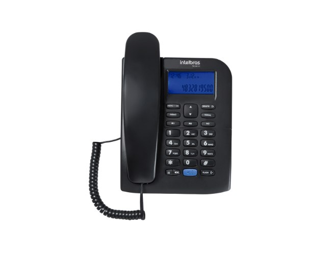 Telefone com fio com identificação de chamadas e viva-voz - Intelbras TC 60 ID - Imagem 3