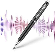 Caneta Gravadora de Voz Discreta Pen Drive e Caneta 20h de Bateria